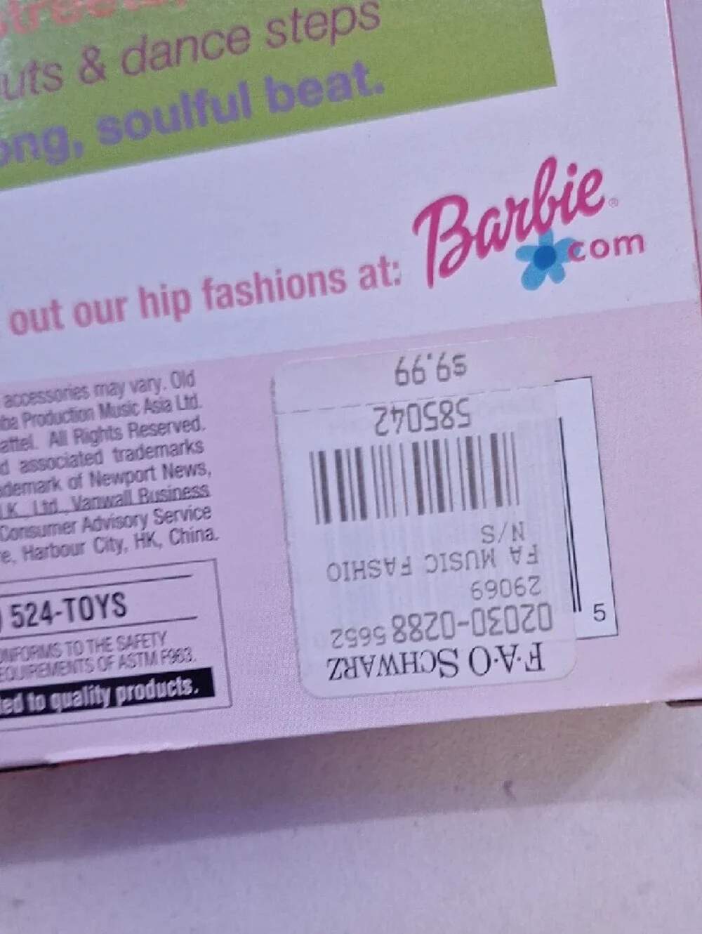 2000 Barbie Fashion Avenue 